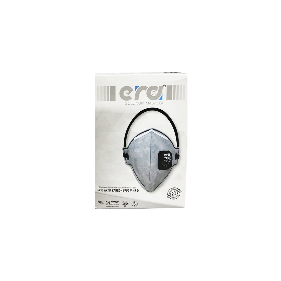 Era C Seri Maske  FFP2 V NR D Aktif Karbon